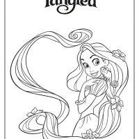 Free Printable Rapunzel Coloring Pages for Kids 12 free printable rapunzel coloring pages for kids 1