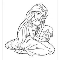 Free Printable Tangled Coloring Pages for Kids 15 free printable tangled coloring pages for kids
