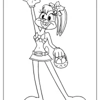 Looney Tunes Lola Bunny Coloring Pages 32 looney tunes lola bunny coloring pages