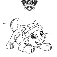 Paw Patrol Everest Coloring Pages 27 paw patrol everest coloring pages