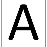 printable a4 size uppercase letters a worksheet