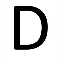printable a4 size uppercase letters d worksheet
