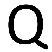 printable a4 size uppercase letters q worksheet