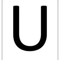 printable a4 size uppercase letters u worksheet