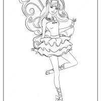 printable barbie fairy secret coloring pages 01