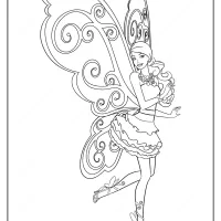 printable barbie fairy secret coloring pages 02