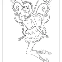 printable barbie fairy secret coloring pages 03