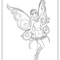 printable barbie fairy secret coloring pages 05