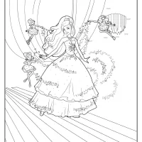 printable barbie fashion fairytale coloring pages 01