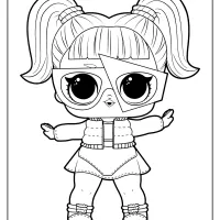 printable lol surprise glamstronaut coloring pages