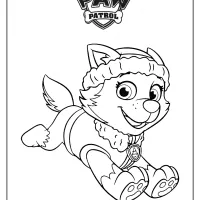 Printable Paw Patrol Everest Coloring Pages 29 printable paw patrol everest coloring pages
