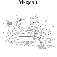 Printable Prince Eric and Ariel Coloring Pages 8 printable prince eric and ariel coloring pages