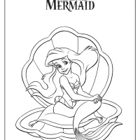 Printable Princess Ariel Coloring Pages 9 printable princess ariel coloring pages