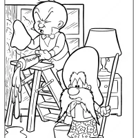Printable Yosemite Sam Coloring Page 17 printable yosemite sam pdf coloring pages