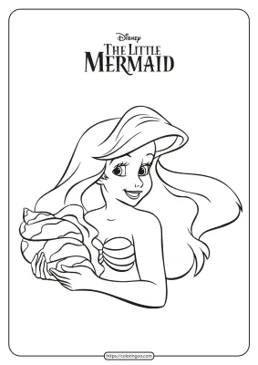 The Little Mermaid Ariel Coloring Pages
