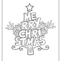Merry Christmas Tree Coloring Pages 71 merry christmas tree coloring pages