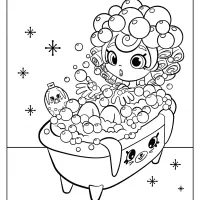 Printable Bubbleisha Shopkins Coloring Pages 42 printable bubbleisha shopkins coloring pages