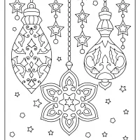 Printable Christmas Ornaments Adult Coloring Pages 78 printable christmas ornaments adult coloring pages