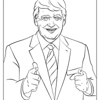 Printable Donald Trump Coloring Pages 4 printable donald trump coloring pages