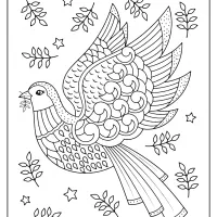 Printable Dove Adult Coloring Pages 69 printable dove adult coloring pages