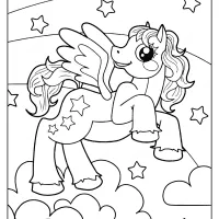 printable pony coloring pages