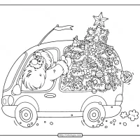 Printable Santa Claus Coloring Pages for Kids 75 printable santa claus coloring pages for kids