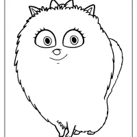 Printable Super Cute Lady Dog Coloring Pages 20 printable super cute lady dog coloring pages