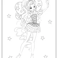 printable winx cosmix aisha coloring pages