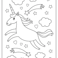 printables unicorn coloring pages 01