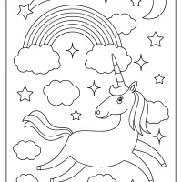 printables unicorn coloring pages 03