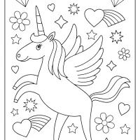 printables unicorn coloring pages 04