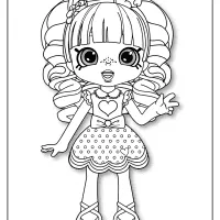 Shopkins Rainbow Kate Coloring Pages 27 shopkins rainbow kate coloring pages