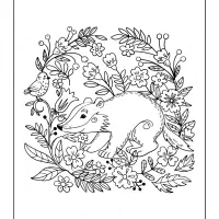 badger pdf coloring pages