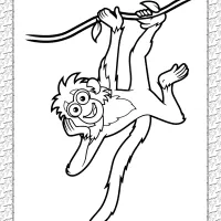 bobo coloring page