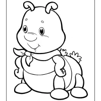 caterpillar coloring pages