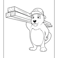Free Printable Beaver Coloring Pages 10 free printable beaver coloring pages