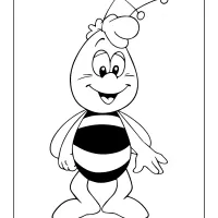 Maya the Bee Willy Coloring Pages 24 maya the bee willy coloring pages