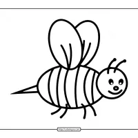 Printable Bee Coloring Pages for Kids 15 printable bee coloring pages for kids