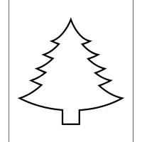 Printable Blank Christmas Tree Coloring Page 49 printable blank christmas tree coloring page
