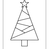 Printable Christmas Tree Coloring Page 01 43 printable christmas tree coloring page 01