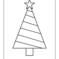 Printable Christmas Tree Coloring Page 03 44 printable christmas tree coloring page 03