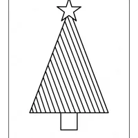 Printable Christmas Tree Coloring Page 04 46 printable christmas tree coloring page 04