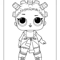 printable lol surprise fresh coloring page