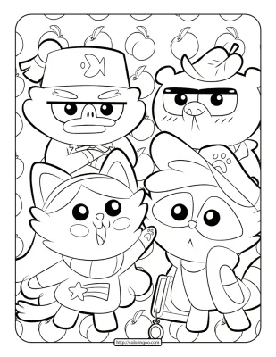 Printables Gravity Falls Coloring Pages