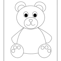 teddy bear coloring pages for kids