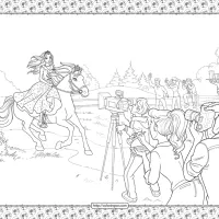 barbie princess adventure coloring pages 02