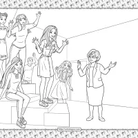 barbie princess adventure coloring pages 05
