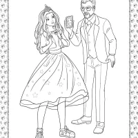 barbie princess adventure coloring pages 16