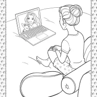 barbie princess adventure coloring pages 17