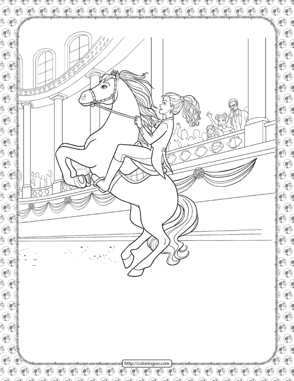 Barbie Princess Adventure Coloring Pages 19 1 barbie princess adventure coloring pages 19
